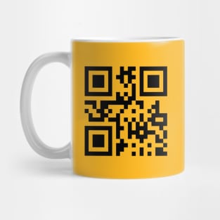 Smiling ☺ Happy Face -- QR Code Mug